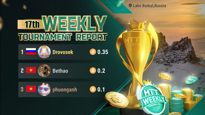 Week 17 - Russian athlete crowned champion!